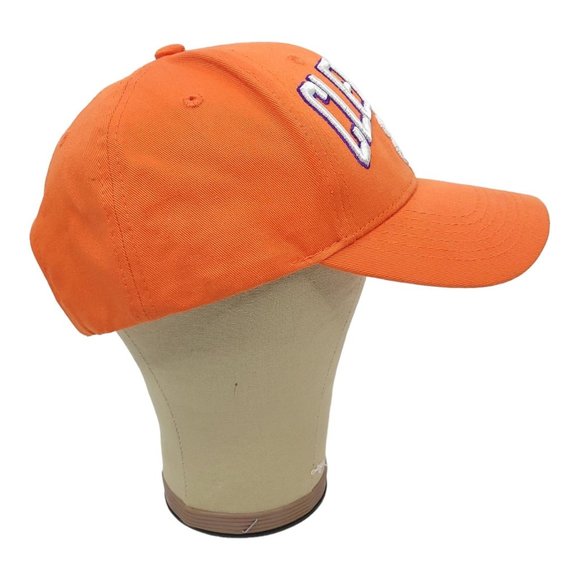 Top Of The World Clemson Tigers 3D Logo Snapback Cap Trucker Baseball Hat Orange - Picture 9 of 13